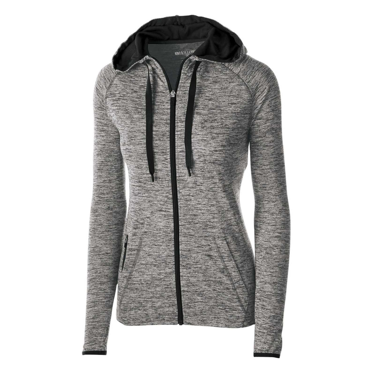 Holloway 222743 Ladies&#39; Force Jacket - Carbon Heather Black - HIT a Double