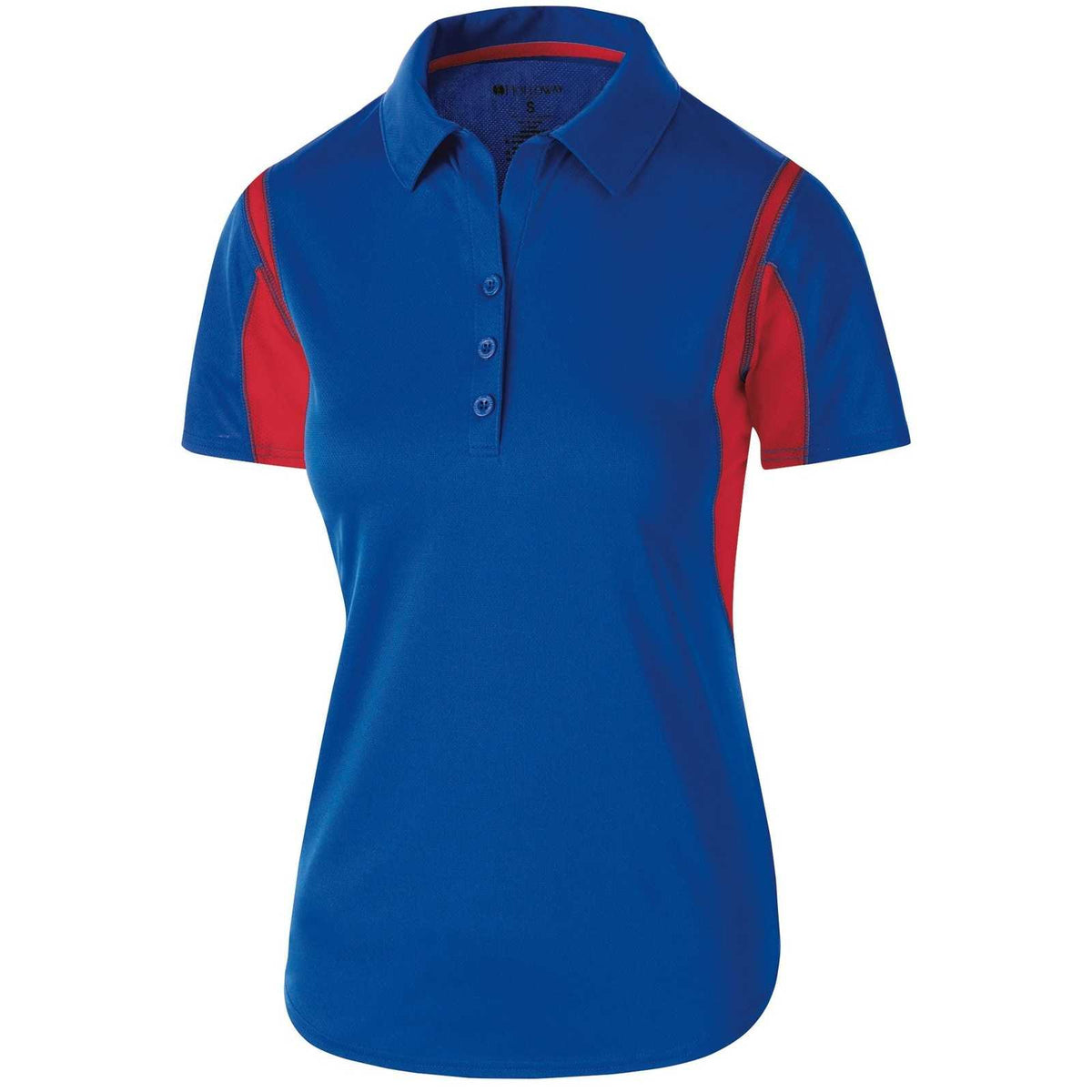 Holloway 222747 Ladies&#39; Integrate Polo - Royal Scarlet - HIT a Double - 1
