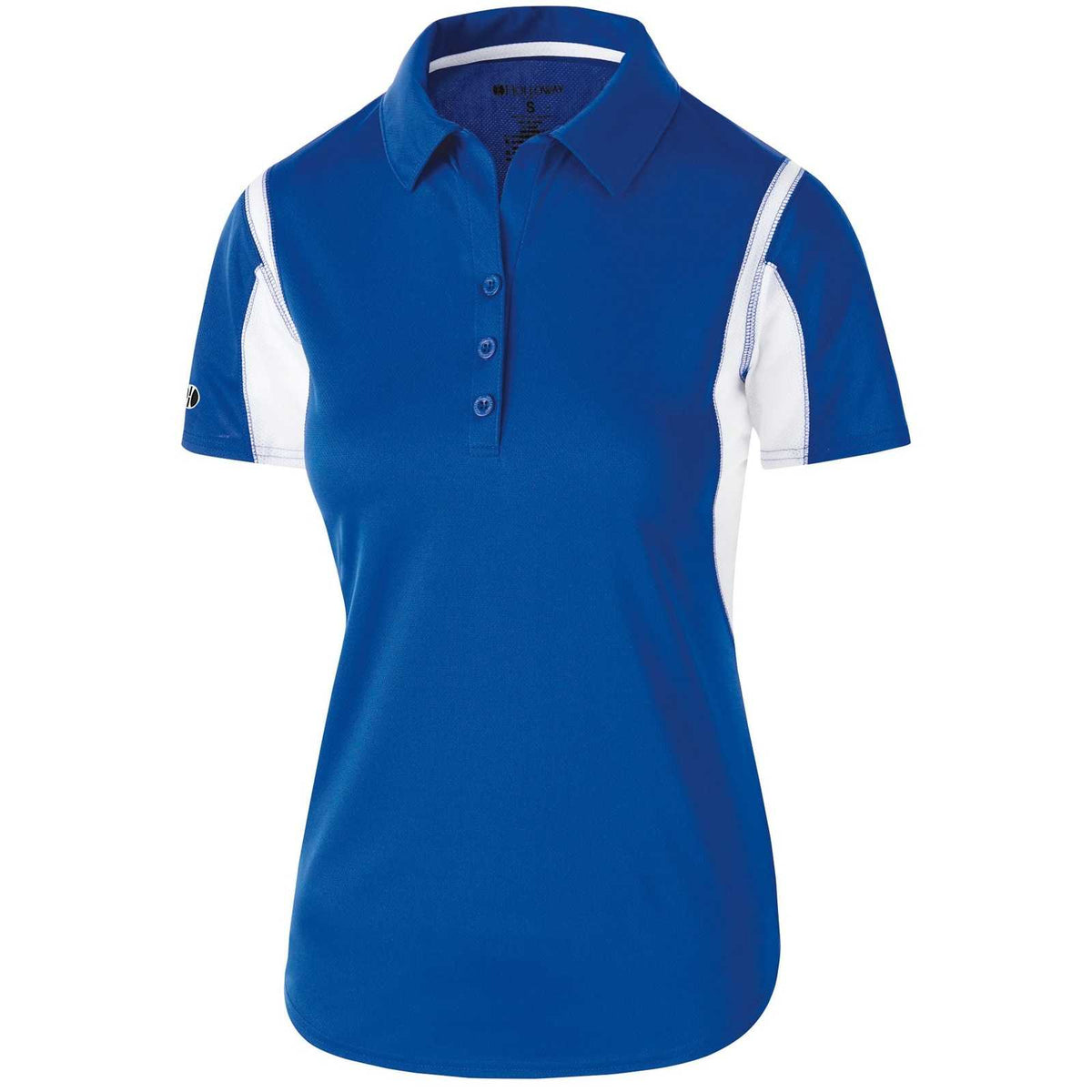 Holloway 222747 Ladies&#39; Integrate Polo - Royal White - HIT a Double