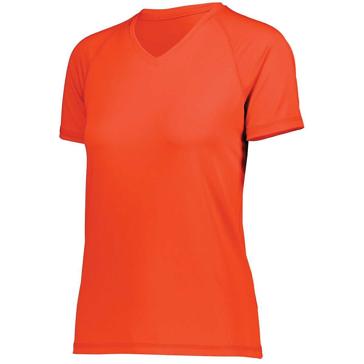 Holloway 222751 Ladies Swift Wicking Shirt - Bright Orange - HIT a Double