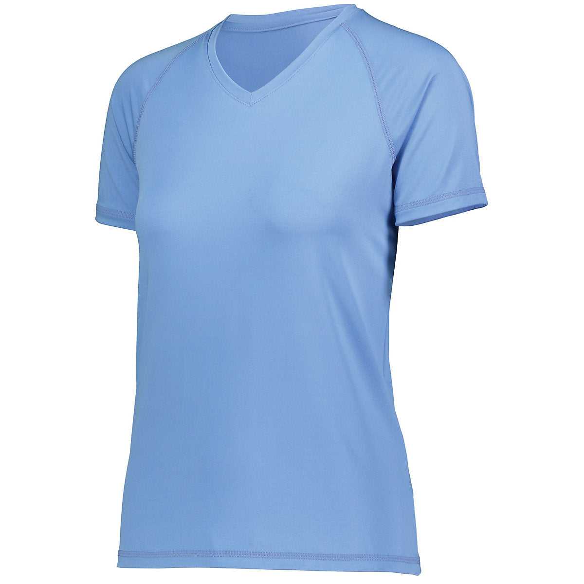 Holloway 222751 Ladies Swift Wicking Shirt - University Blue - HIT a Double