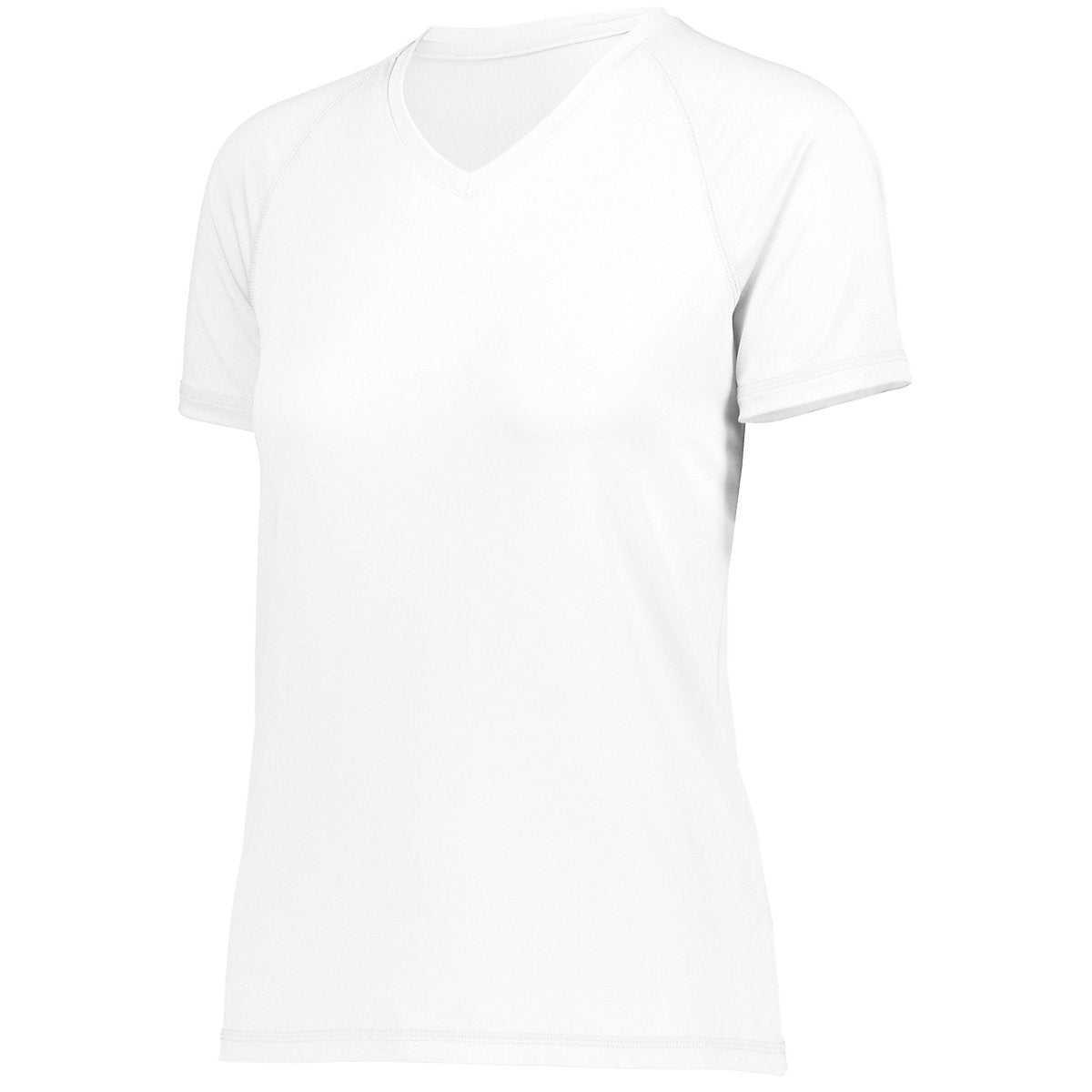 Holloway 222751 Ladies Swift Wicking Shirt - White - HIT a Double