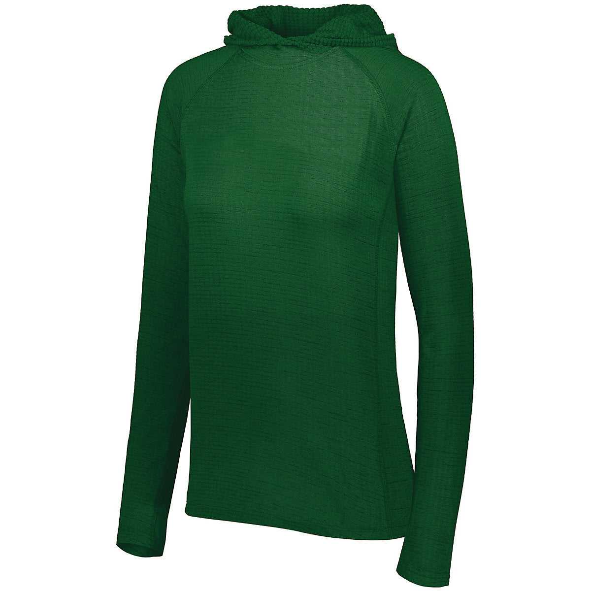 Holloway 222753 Ladies 3D Regulate Lightweight Pullover - Forest Heather - HIT a Double