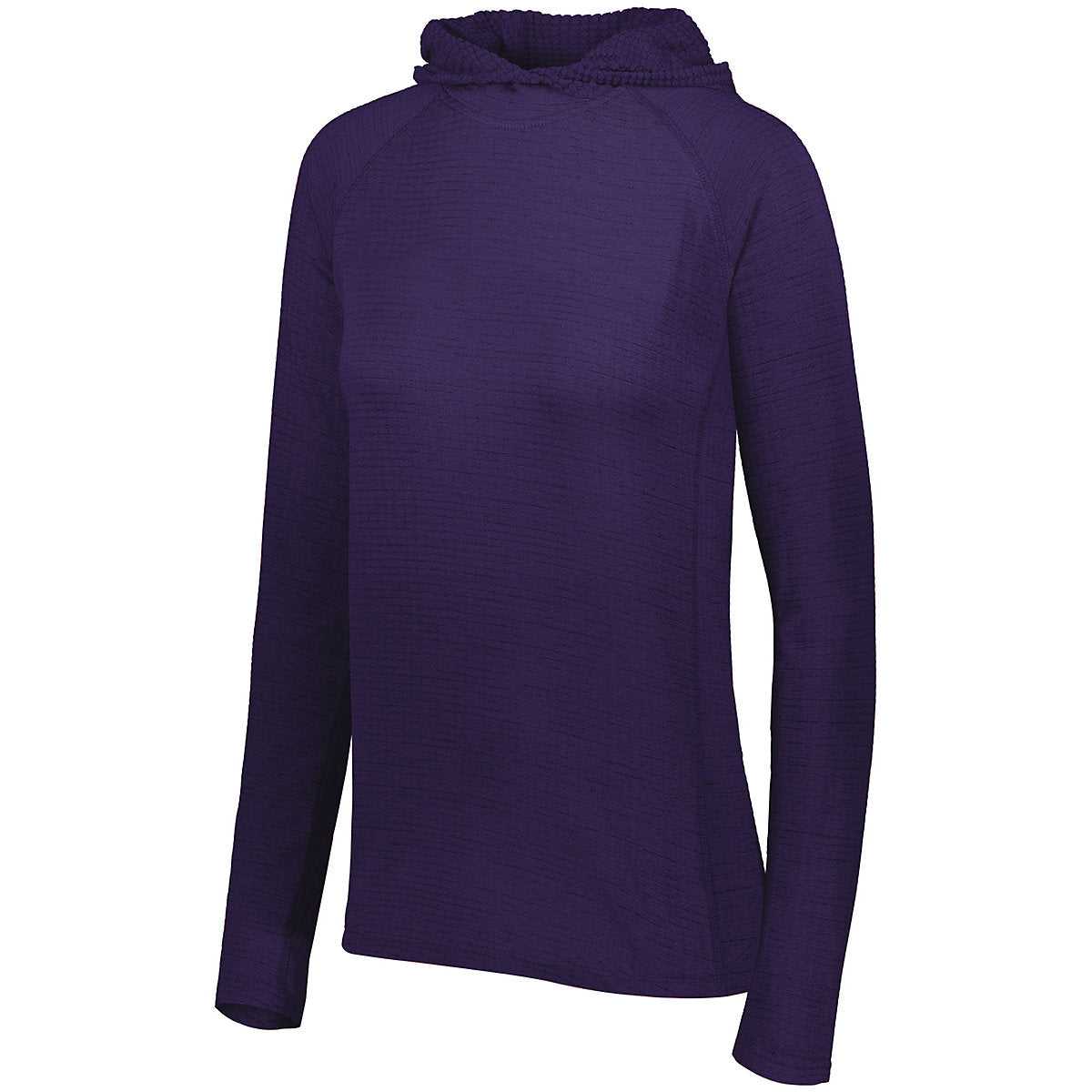 Holloway 222753 Ladies 3D Regulate Lightweight Pullover - Purple Heather - HIT a Double