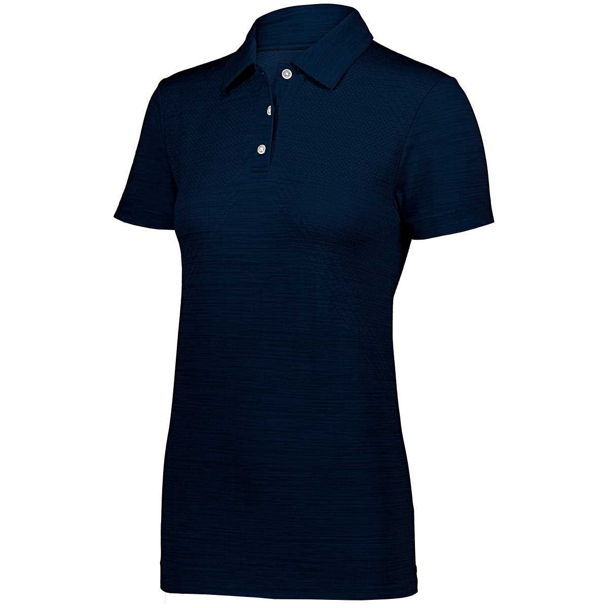 Holloway 222756 Ladies Striated Polo - Navy - HIT a Double
