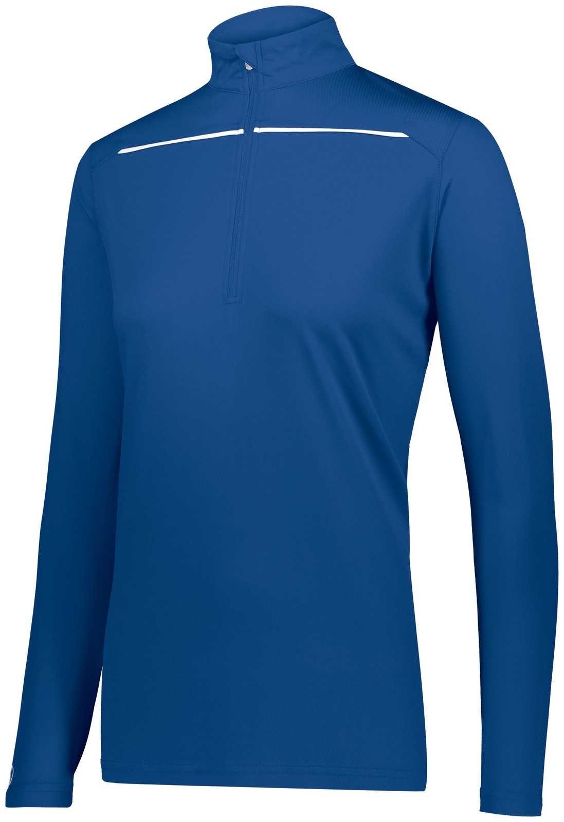 Holloway 222762 Ladies Defer Pullover - Royal White - HIT a Double