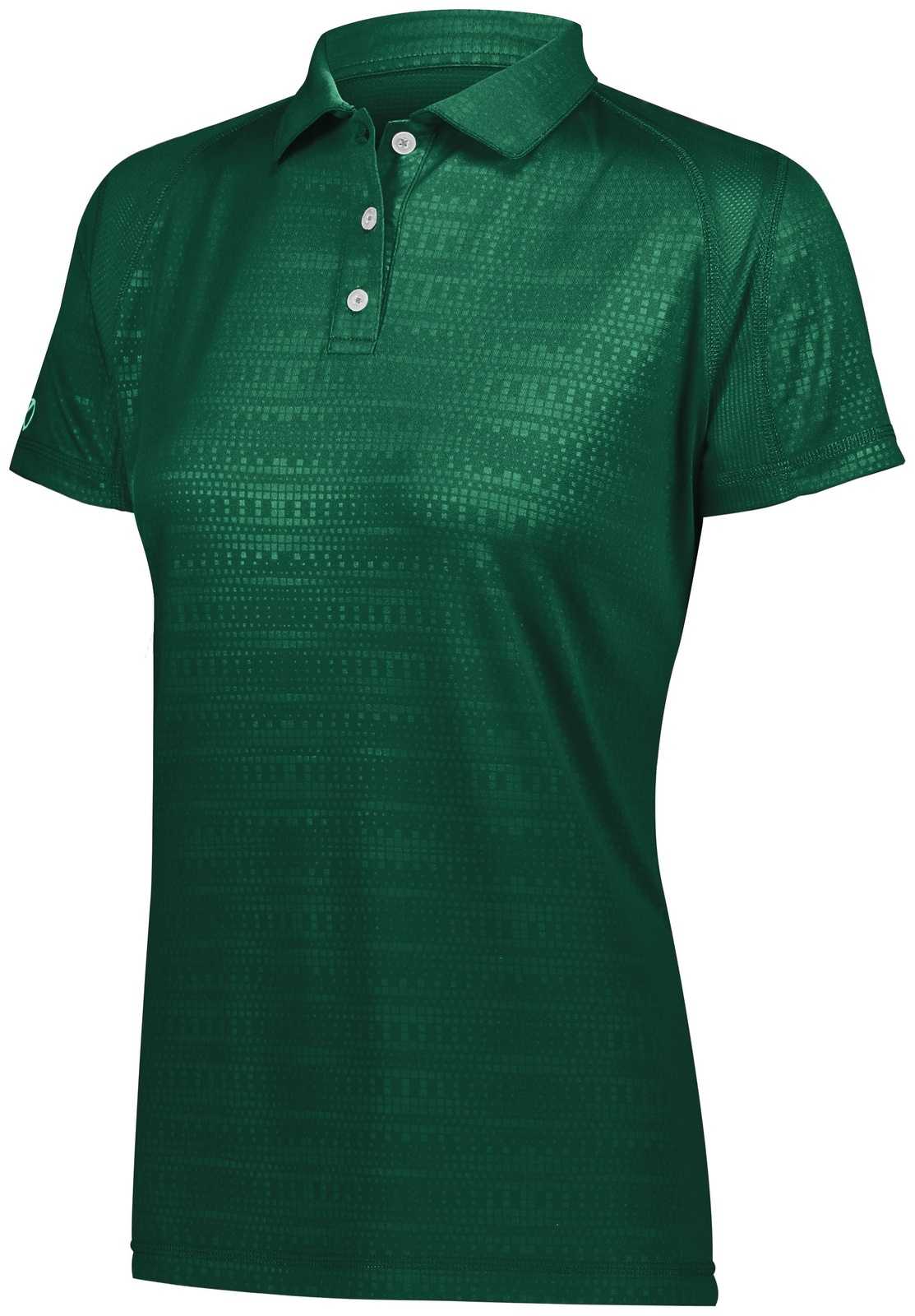 Holloway 222764 Ladies Converge Polo - Forest - HIT a Double