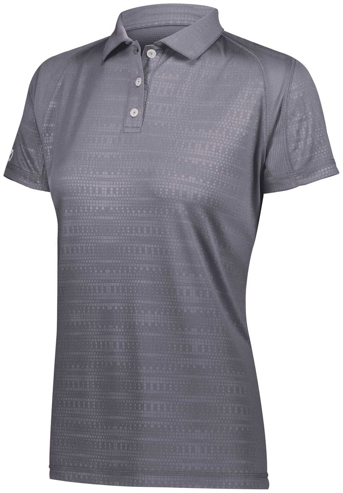 Holloway 222764 Ladies Converge Polo - Graphite - HIT a Double