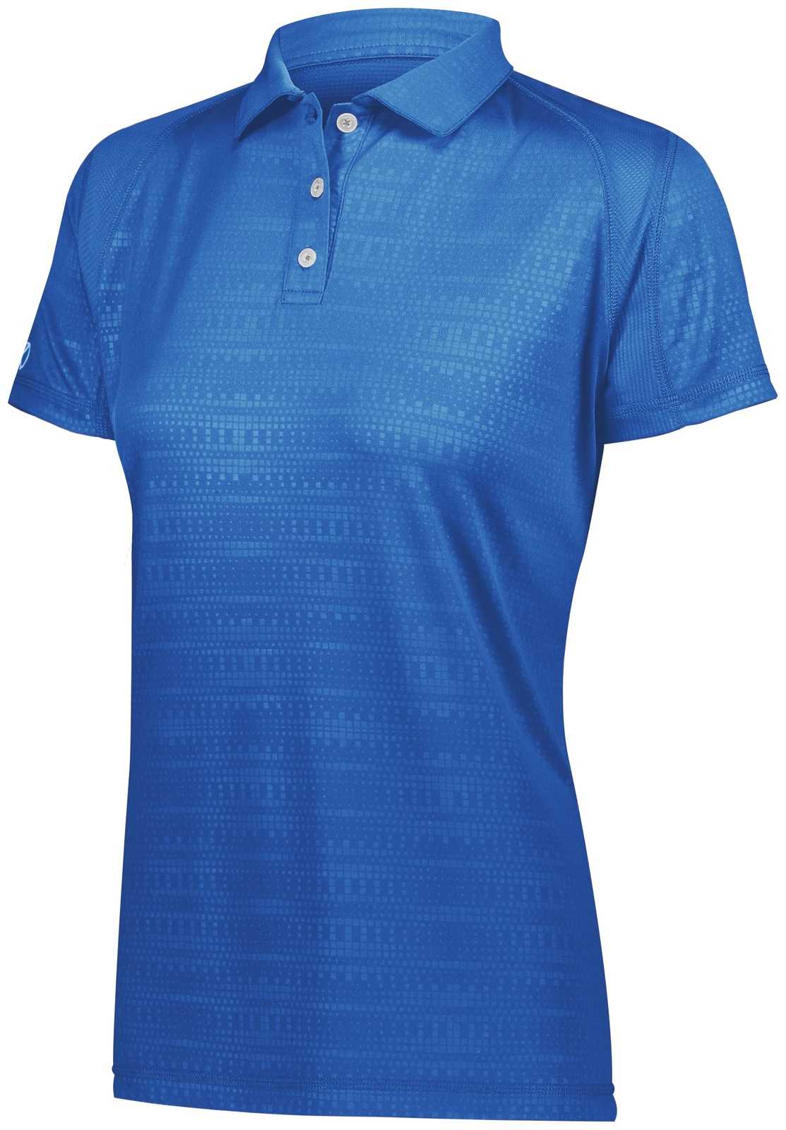 Holloway 222764 Ladies Converge Polo - Royal - HIT a Double