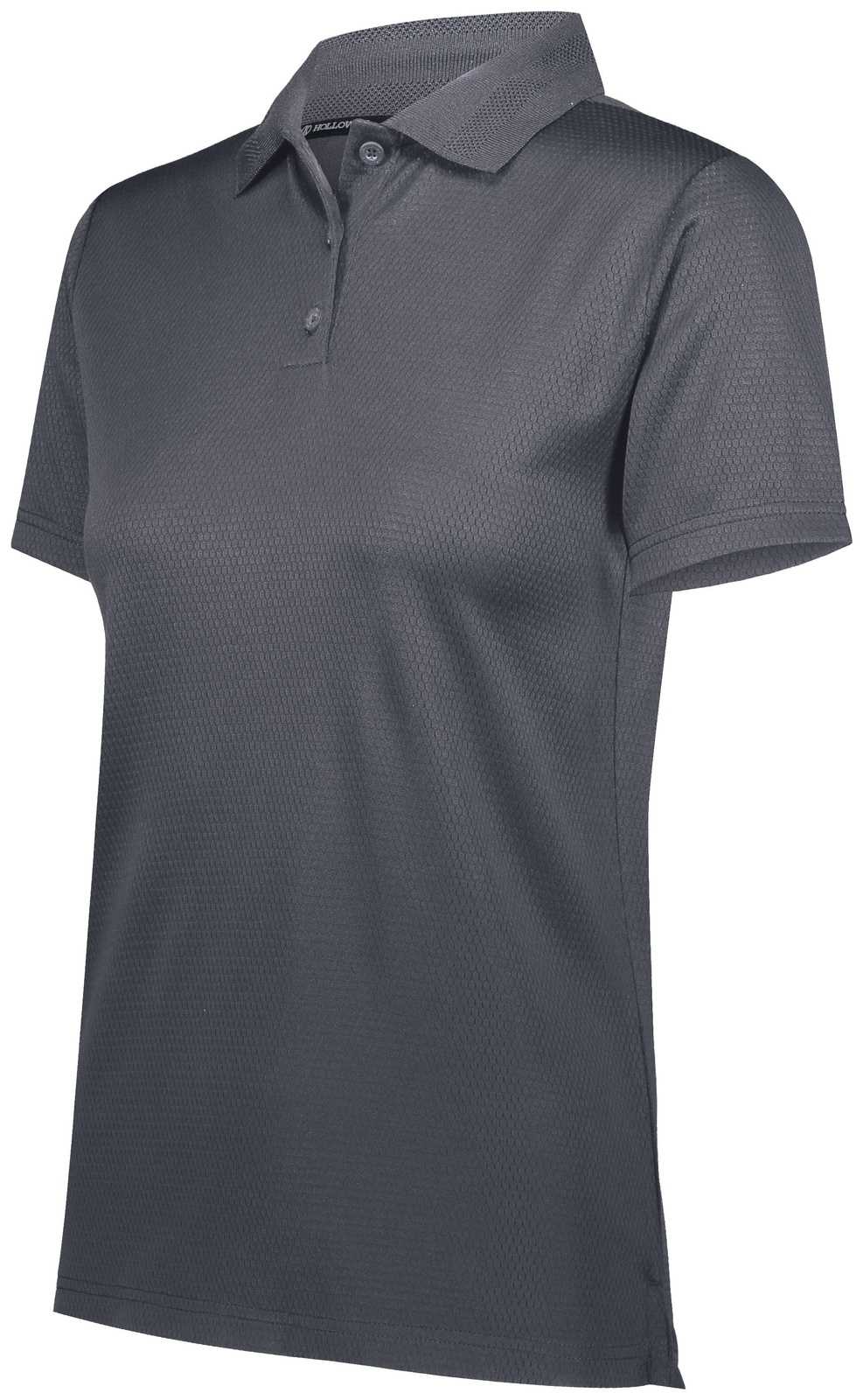 Holloway 222768 Ladies Prism Polo - Carbon - HIT a Double