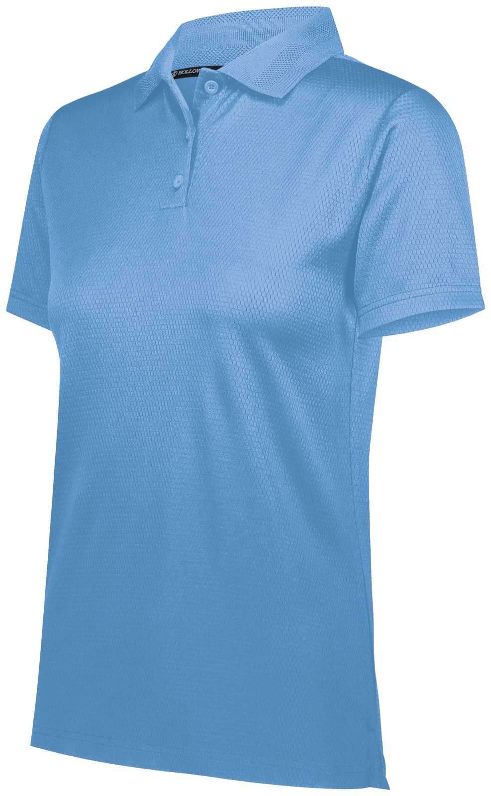 Holloway 222768 Ladies Prism Polo - Columbia Blue - HIT a Double