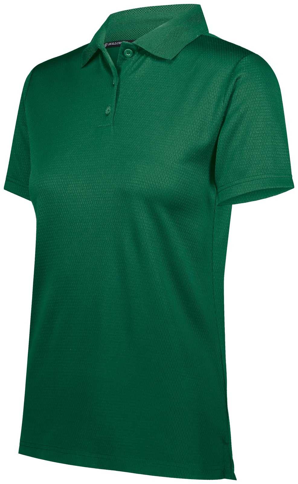 Holloway 222768 Ladies Prism Polo - Dark Green - HIT a Double