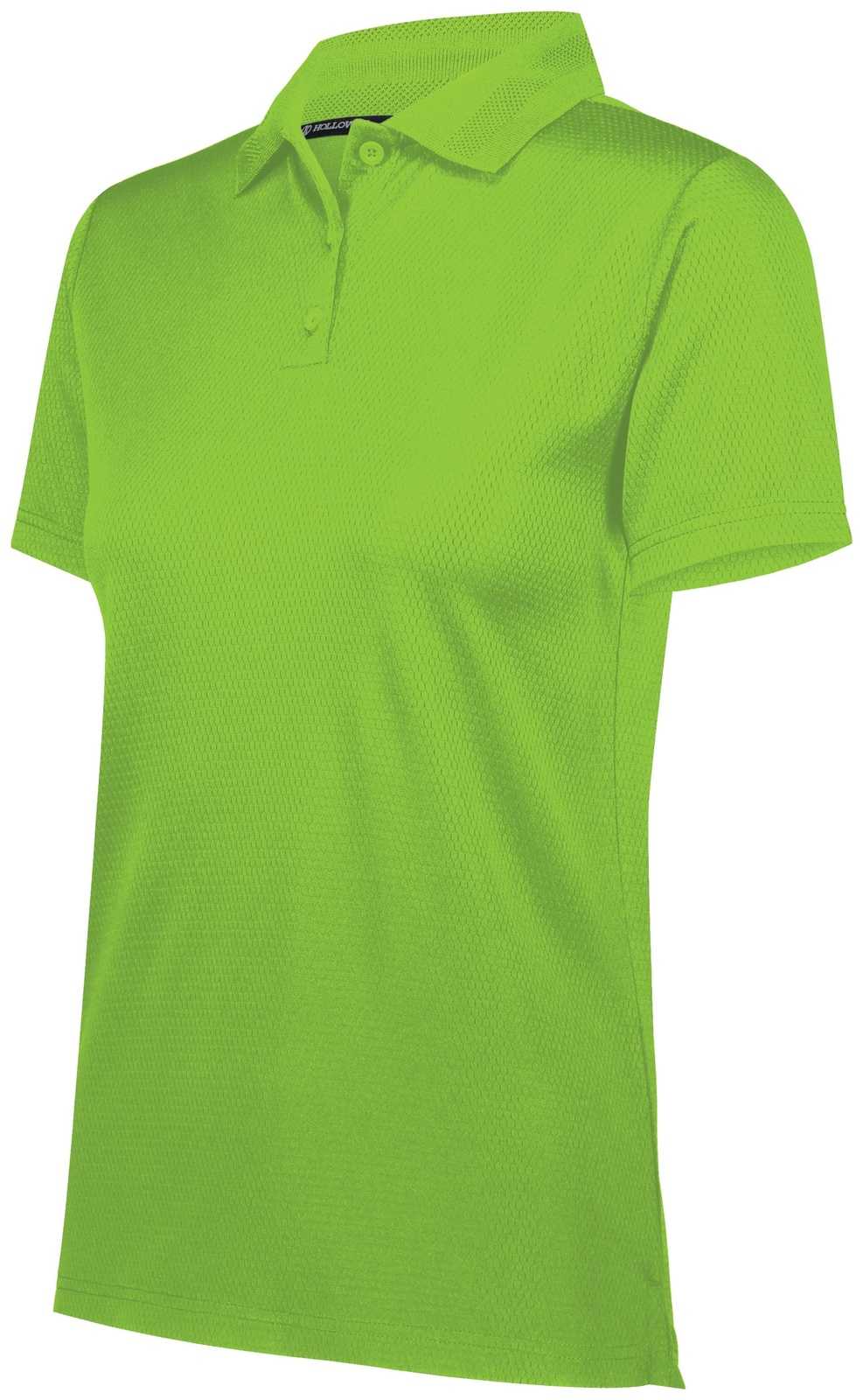 Holloway 222768 Ladies Prism Polo - Lime - HIT a Double