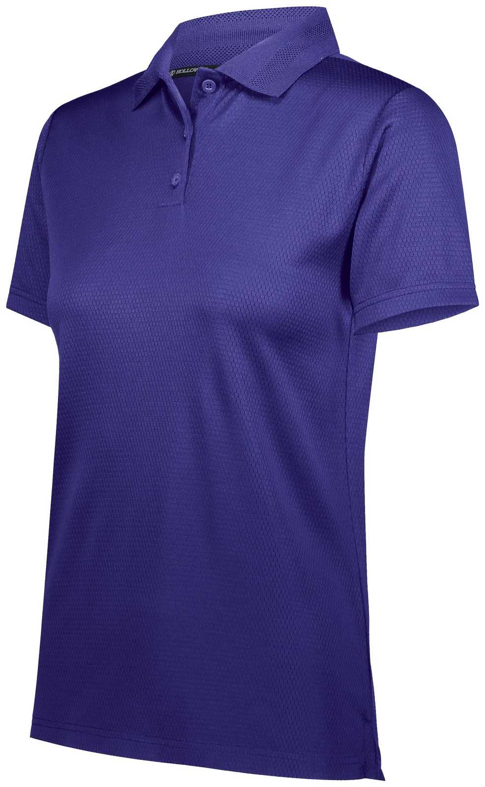 Holloway 222768 Ladies Prism Polo - Purple - HIT a Double