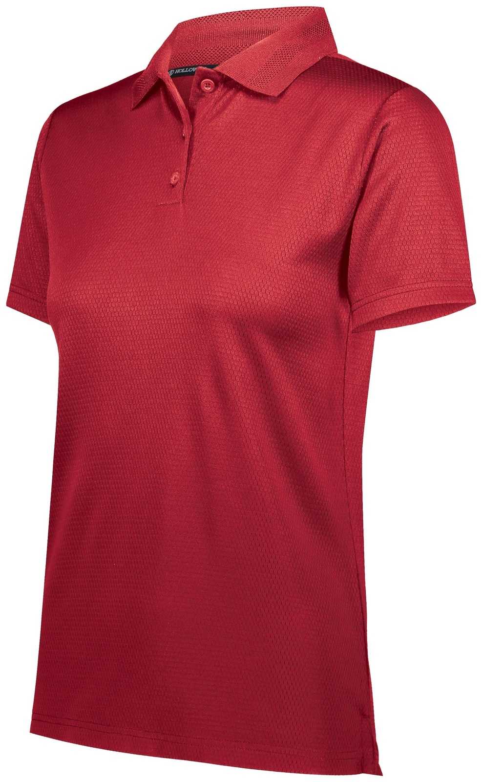 Holloway 222768 Ladies Prism Polo - Scarlet - HIT a Double