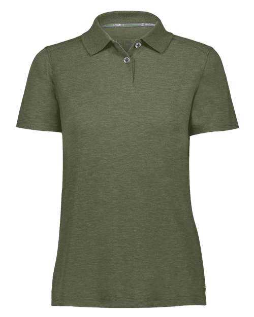 Holloway 222775 Women&#39;s Repreve Eco Polo - Olive Heather - HIT a Double