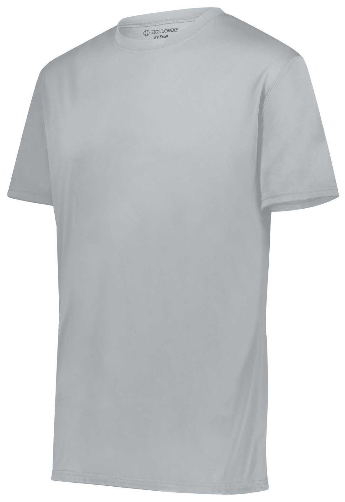 Holloway 222818 Momentum Tee - Silver - HIT a Double