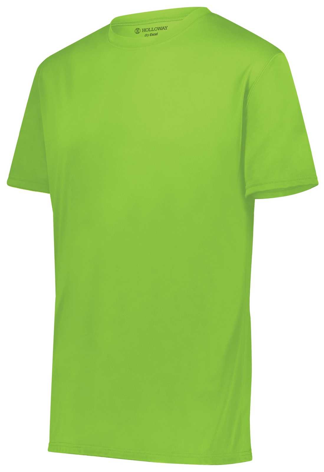 Holloway 222819 Youth Momentum Tee - Lime - HIT a Double