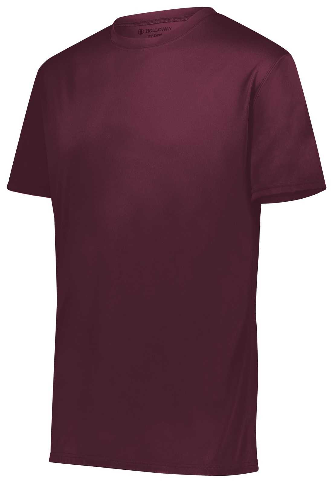 Holloway 222819 Youth Momentum Tee - Maroon (Hlw) - HIT a Double