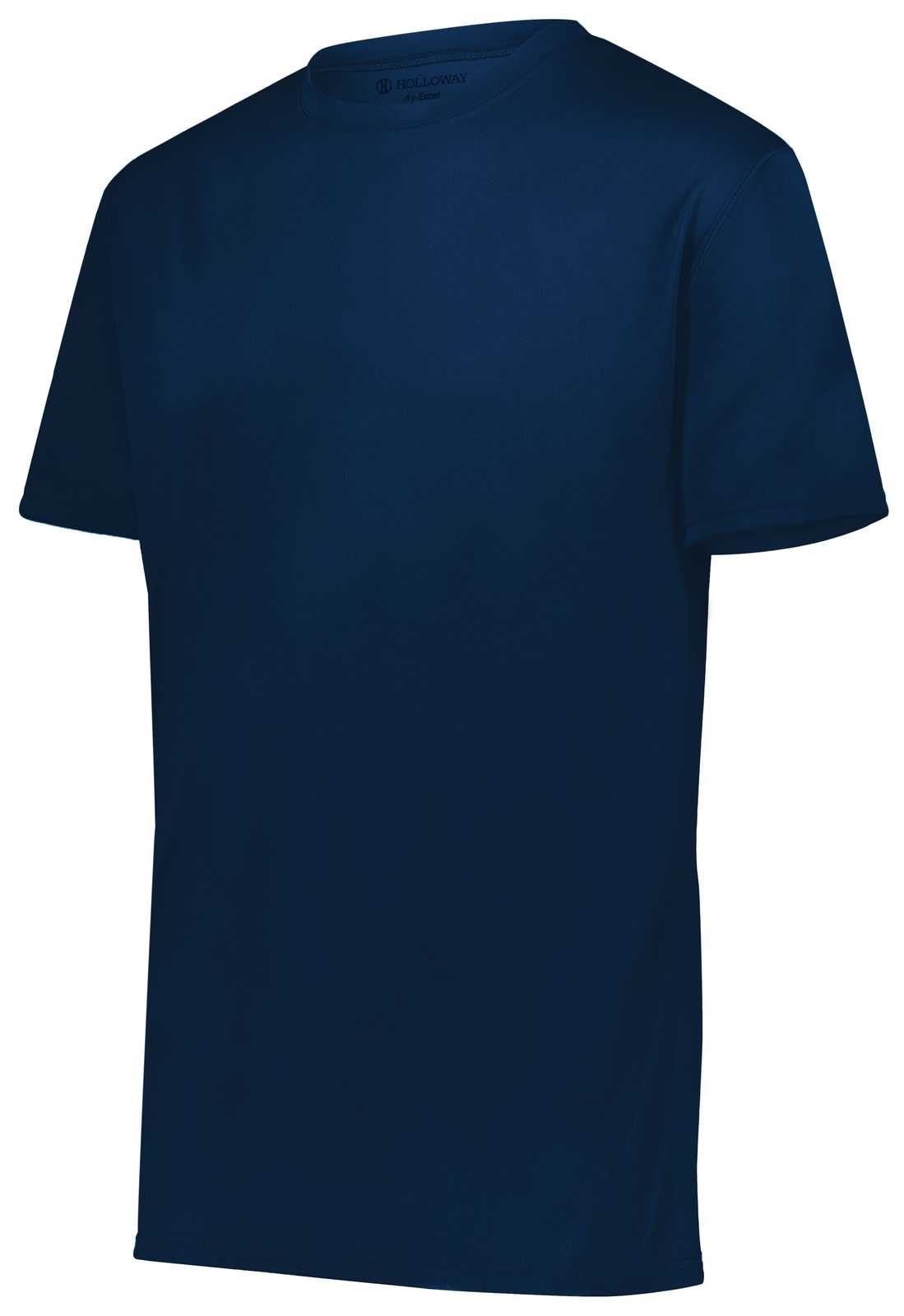 Holloway 222819 Youth Momentum Tee - Navy - HIT a Double