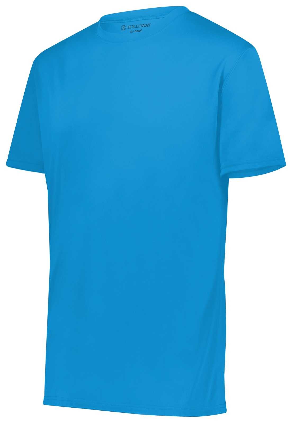 Holloway 222819 Youth Momentum Tee - Power Blue - HIT a Double