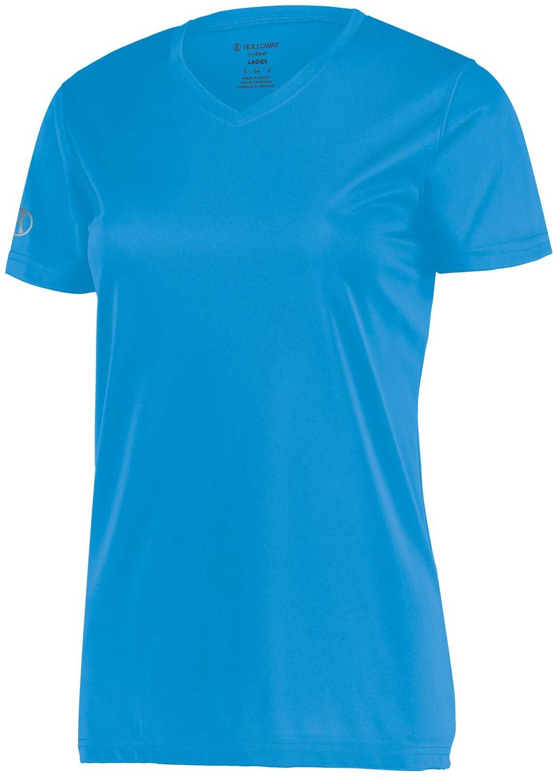 Holloway 222820 Ladies Momentum Tee - Power Blue - HIT a Double