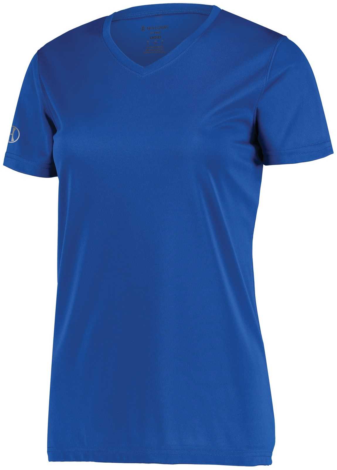 Holloway 222820 Ladies Momentum Tee - Royal - HIT a Double