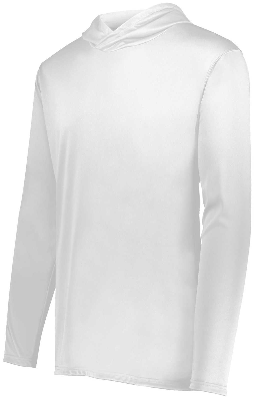 Holloway 222831 Youth Momentum Hoodie - White - HIT a Double