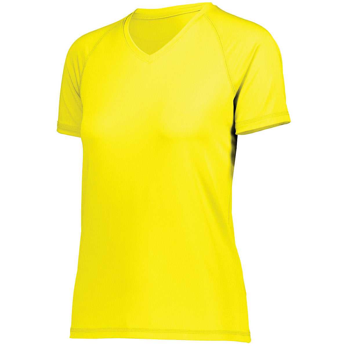 Holloway 222951 Girls Swift Wicking Shirt - Bright Yellow - HIT a Double