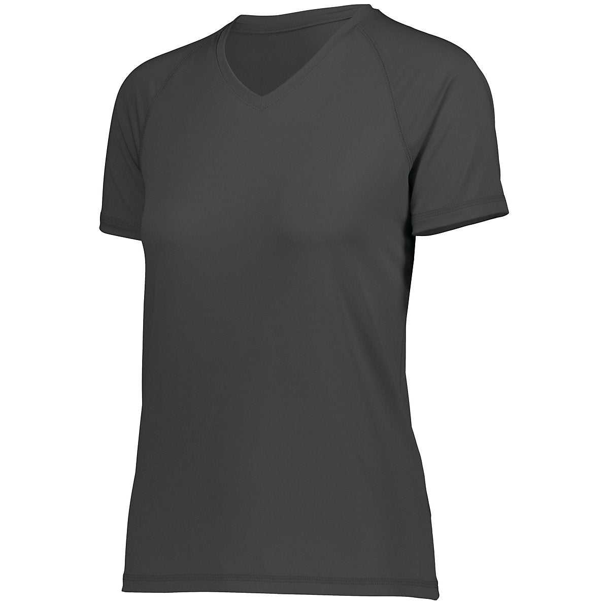 Holloway 222951 Girls Swift Wicking Shirt - Carbon - HIT a Double