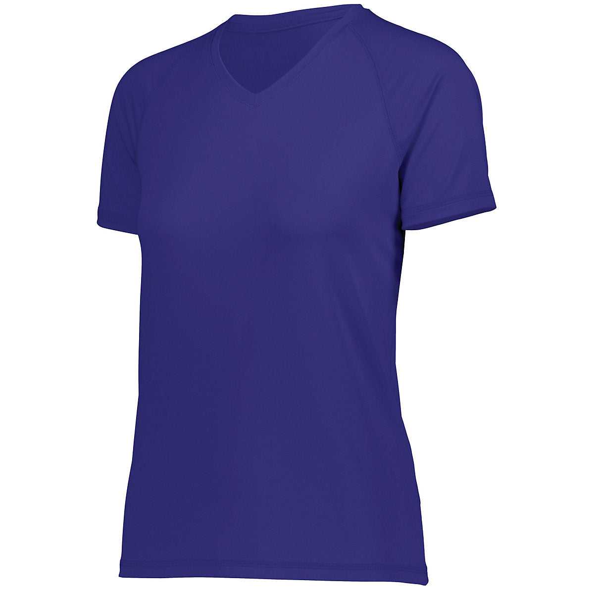 Holloway 222951 Girls Swift Wicking Shirt - Purple - HIT a Double