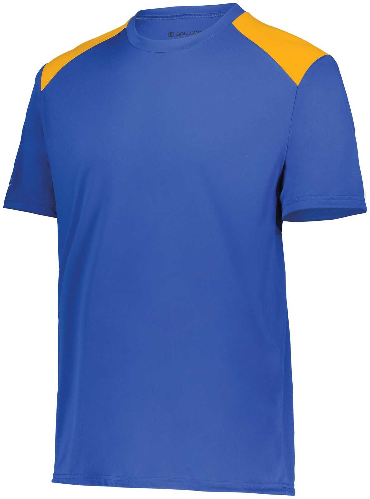 Holloway 223501 Momentum Team Tee - Royal Gold - HIT a Double