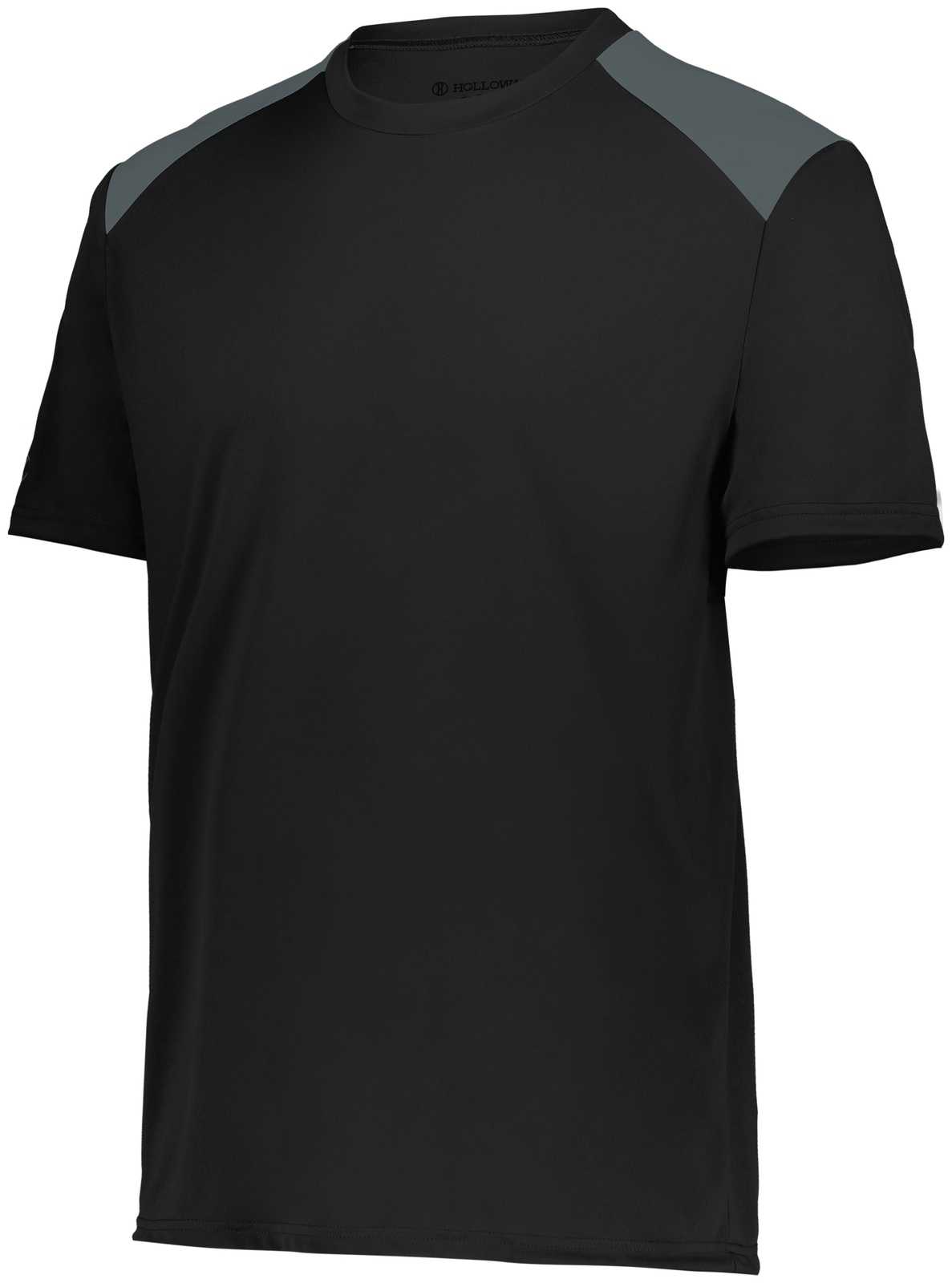 Holloway 223601 Youth Momentum Team Tee - Black Iron - HIT a Double