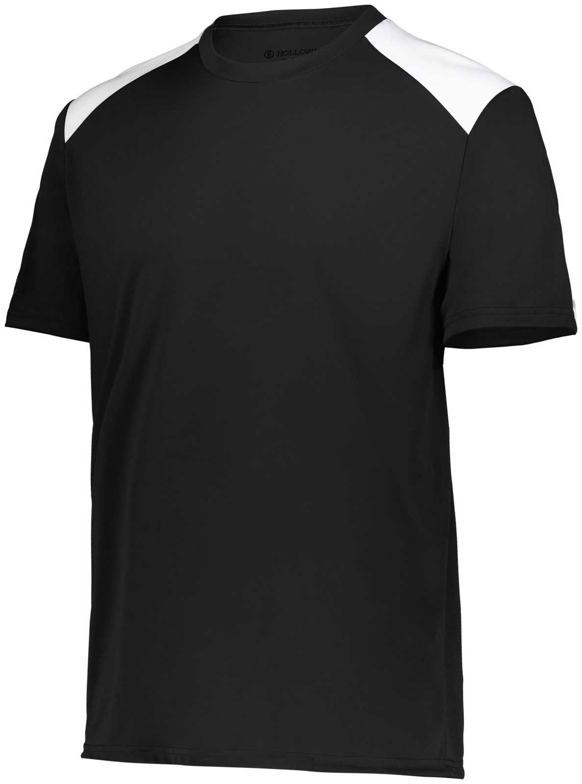 Holloway 223601 Youth Momentum Team Tee - Black White - HIT a Double