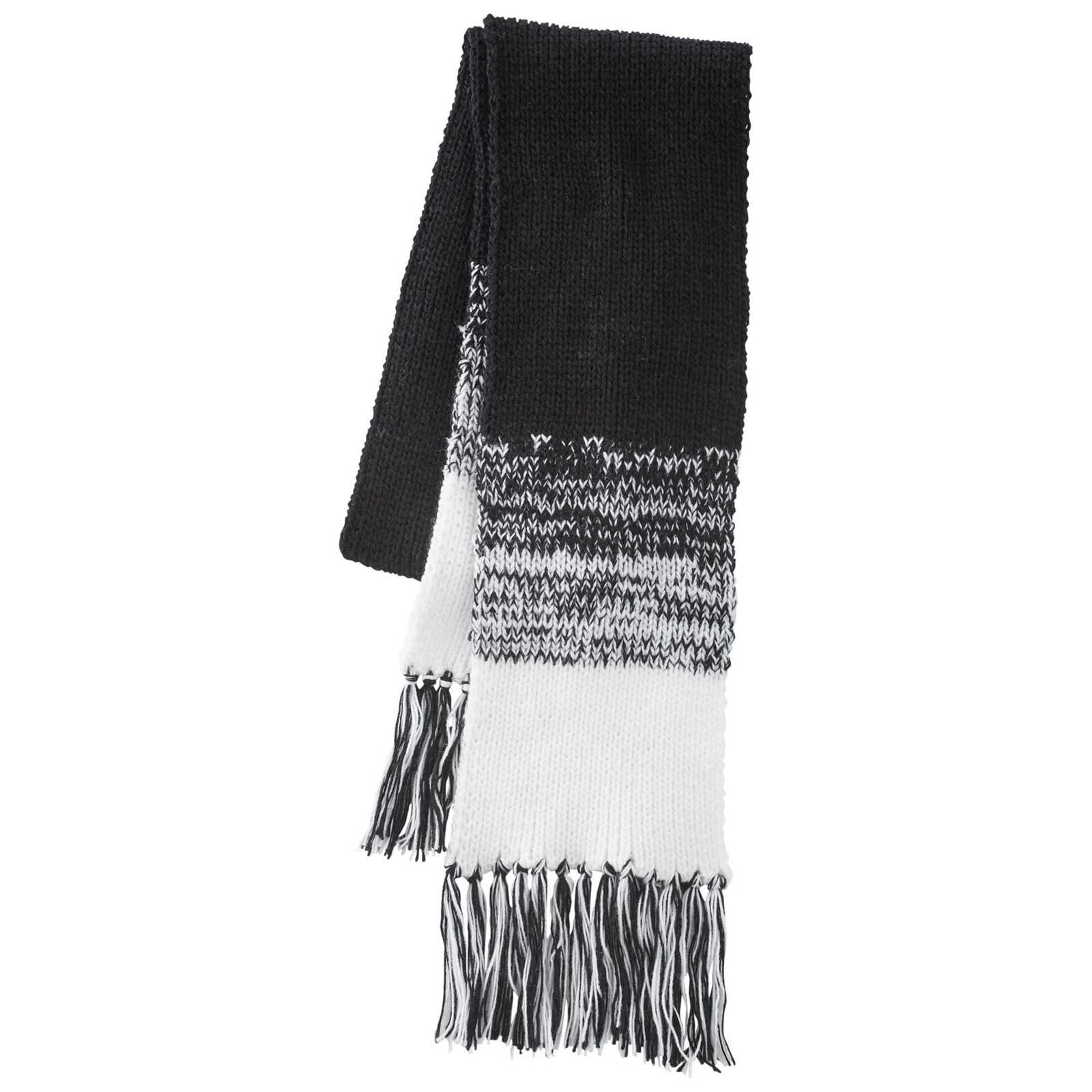 Holloway 223841 Ascent Scarf - Black White - HIT a Double