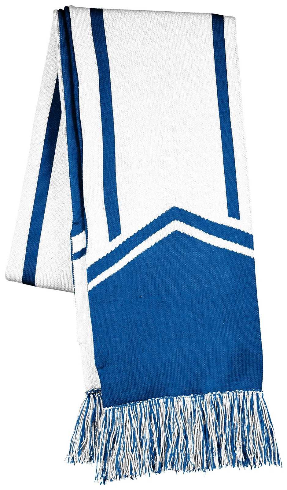 Holloway 223862 Homecoming Scarf - Royal White - HIT a Double