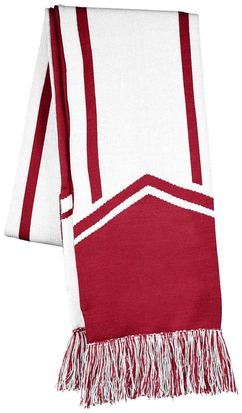 Holloway 223862 Homecoming Scarf - Scarlet White - HIT a Double