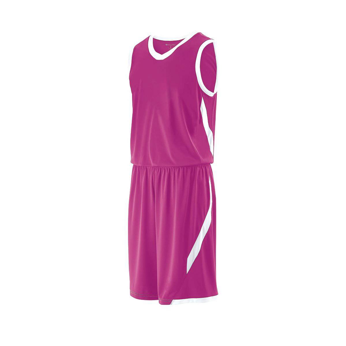 Holloway 224066 Lateral Jersey - Power Pink White - HIT a Double
