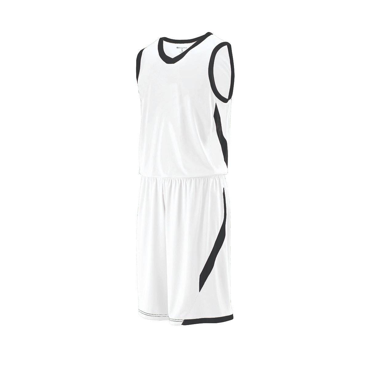 Holloway 224066 Lateral Jersey - White Black - HIT a Double