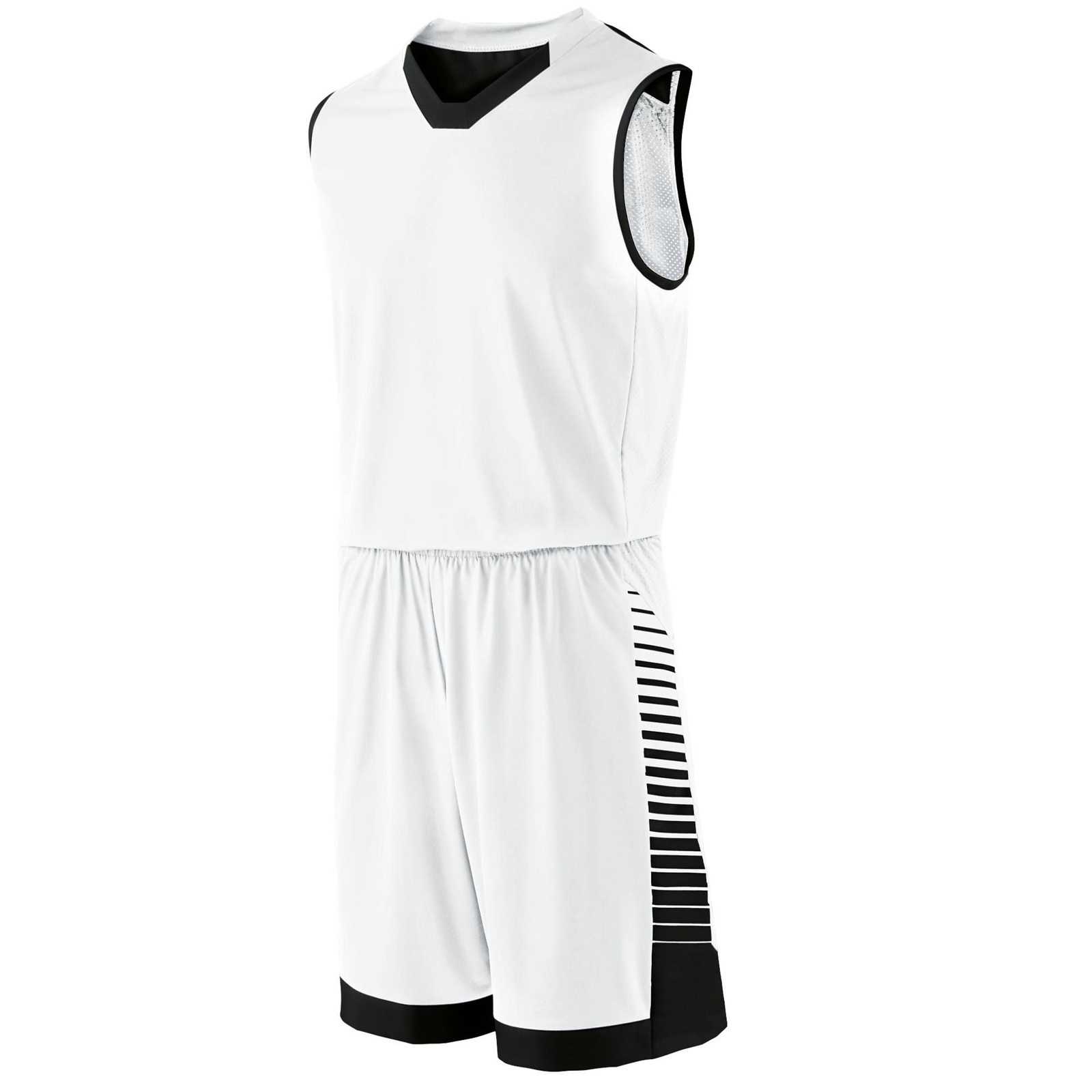 Holloway 224070 Arc Jersey - White Black - HIT a Double