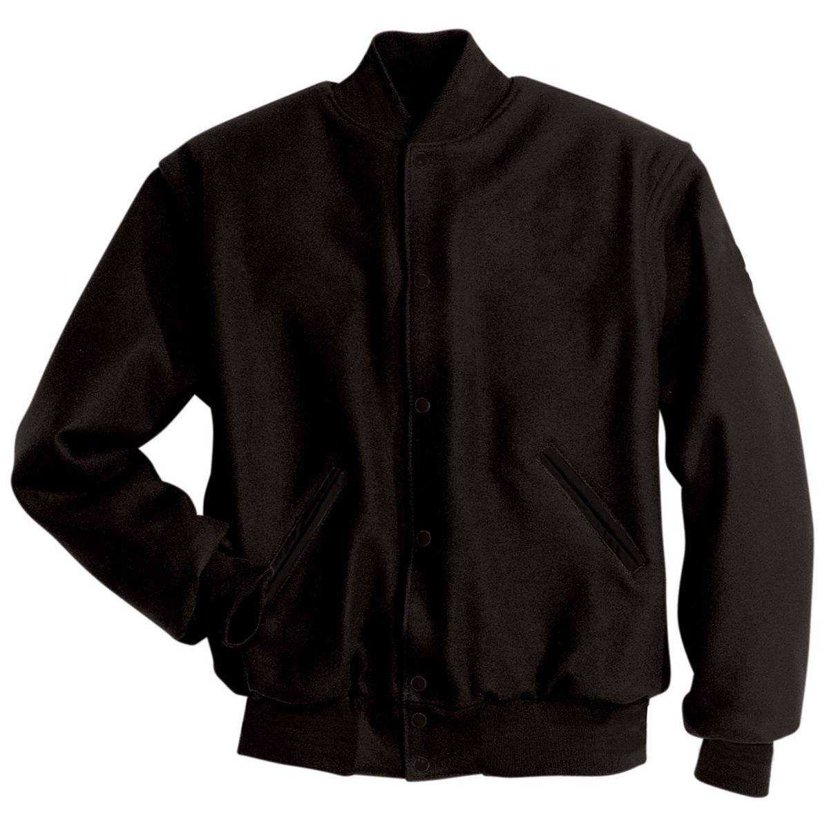 Holloway 224182 Letterman (All Wool) - Black - HIT a Double