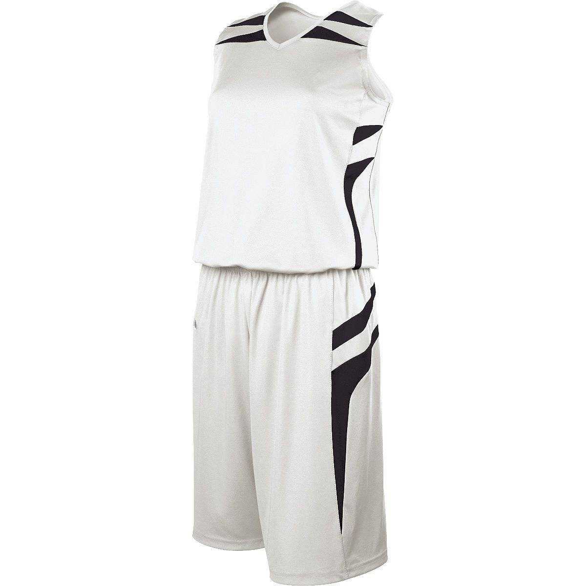 Holloway 224364 Ladies Prodigy Jersey - White Black Black - HIT a Double
