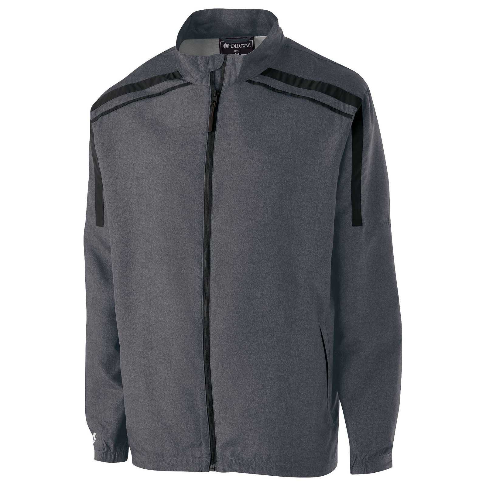 Holloway 226210 Youth Raider Lightweight Jacket - Carbon Black - HIT a Double