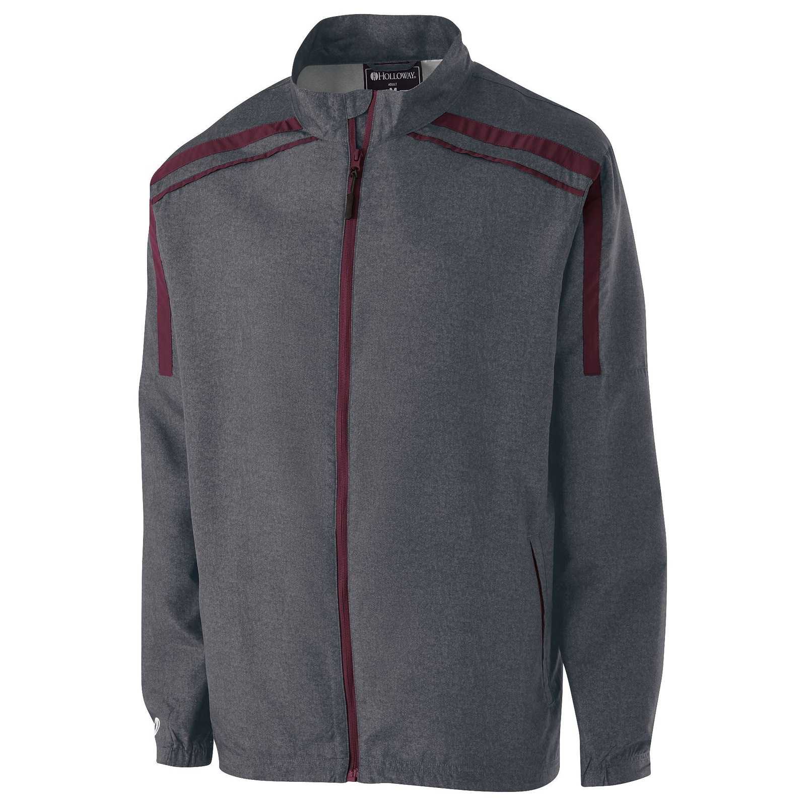 Holloway 226210 Youth Raider Lightweight Jacket - Carbon Maroon - HIT a Double