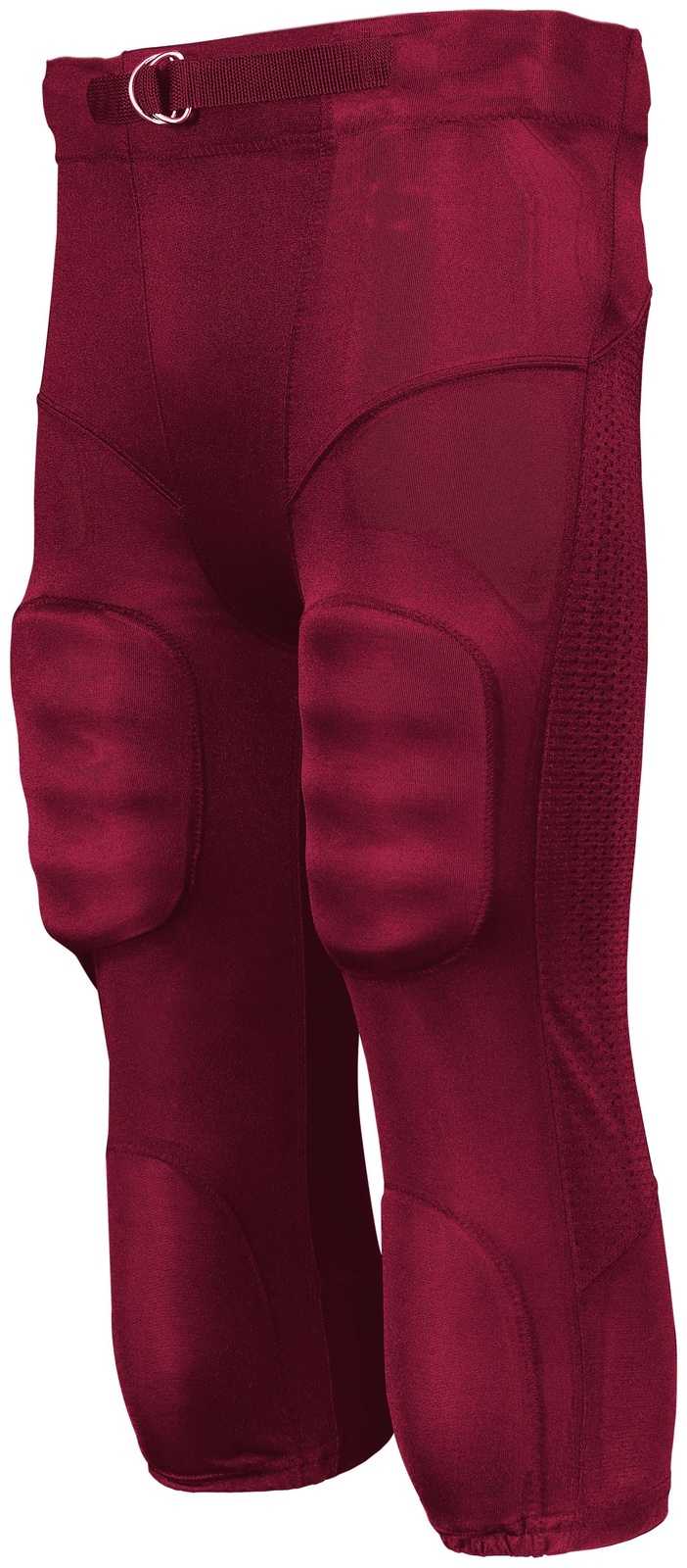 Holloway 226222 Youth Interruption Football Pant (Pads Not Included) - Scarlet (Pads Not Included) - HIT a Double