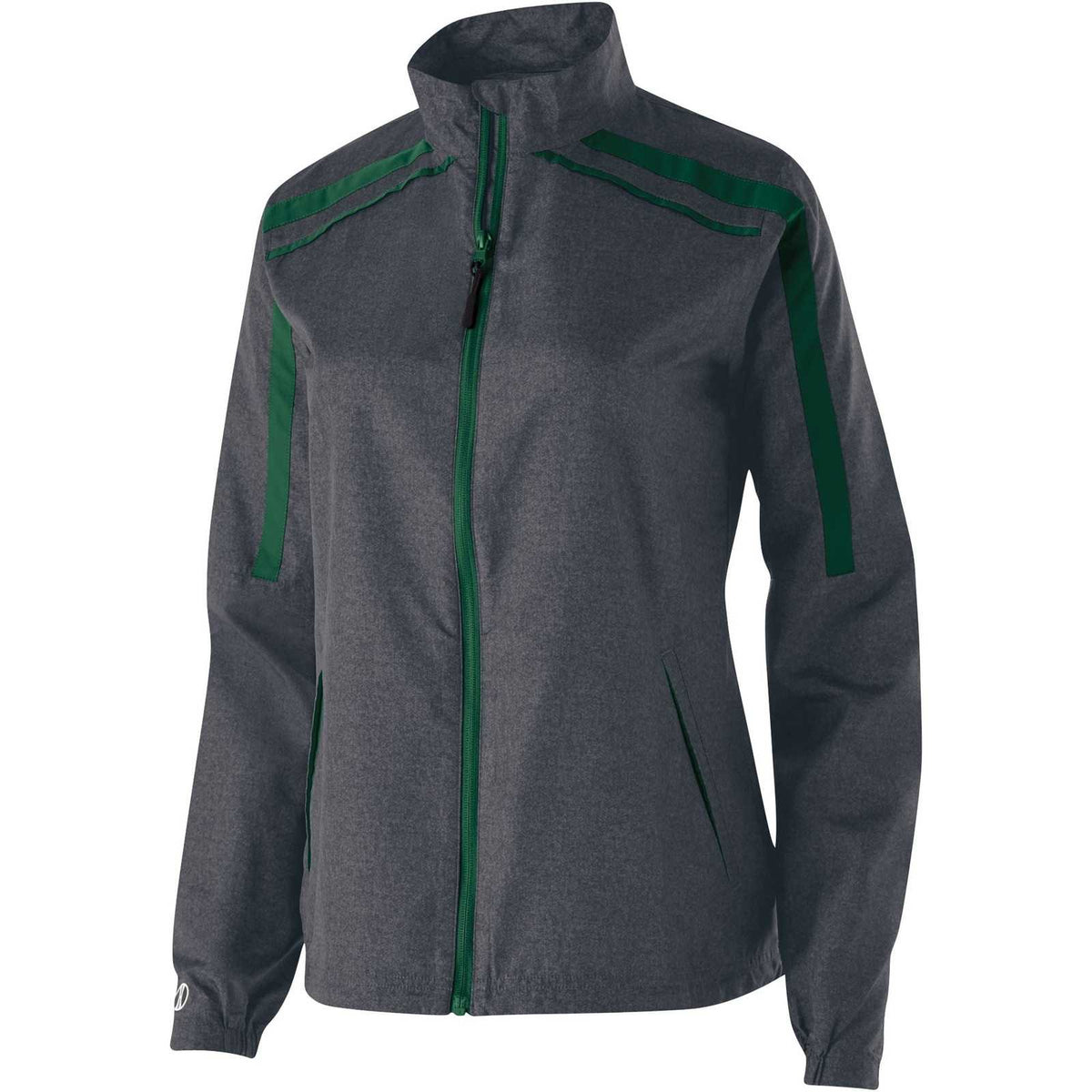 Holloway 226310 Ladies&#39; Raider Lightweight Jacket - Carbon Forest - HIT a Double