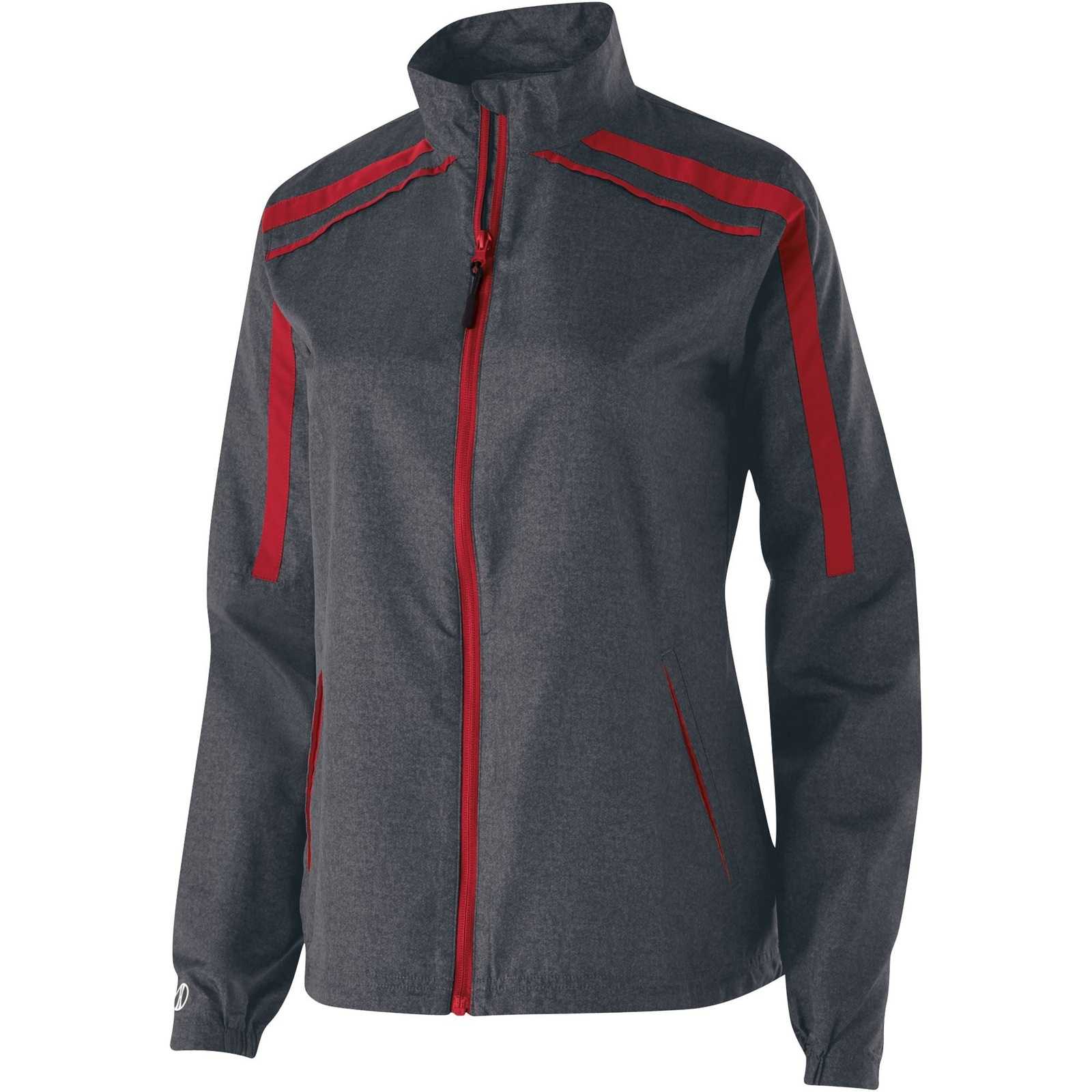 Holloway 226310 Ladies' Raider Lightweight Jacket - Carbon Scarlet - HIT a Double