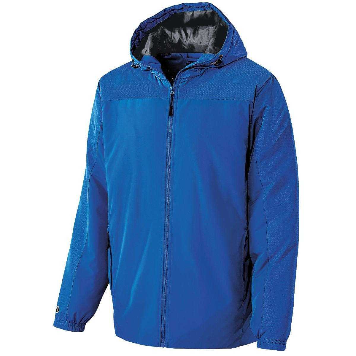 Holloway 229017 Bionic Hooded Jacket - Royal Carbon - HIT a Double