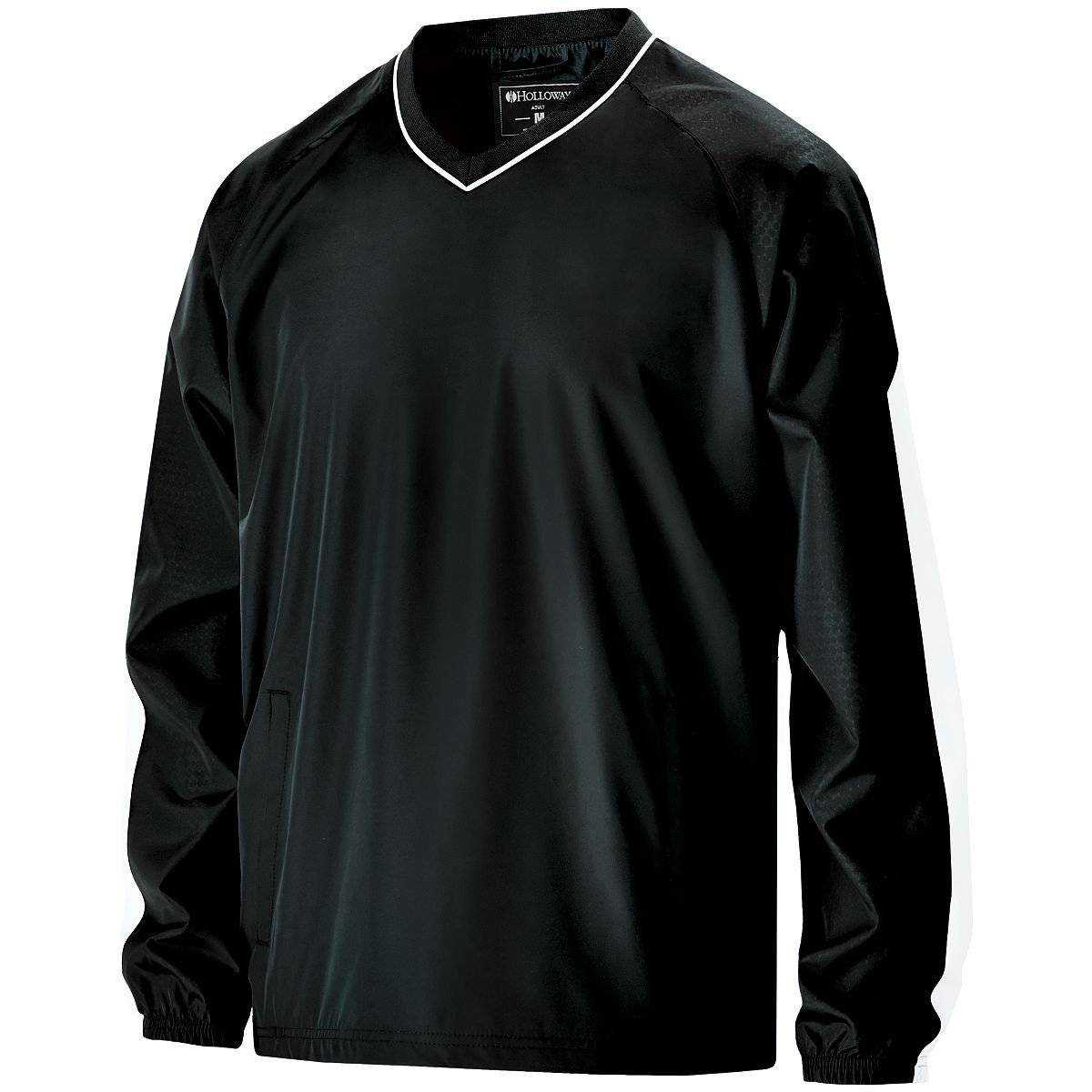 Holloway 229019 Bionic Windshirt - Black White - HIT a Double
