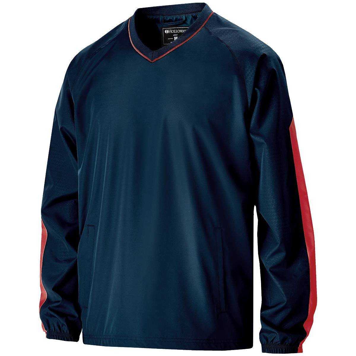 Holloway 229019 Bionic Windshirt - Navy Scarlet - HIT a Double